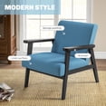 thumbnail image 4 of HOMCOM Fauteuil d'Appoint Moderne Mi-Siècle pour Salon Chambre, 4 of 10