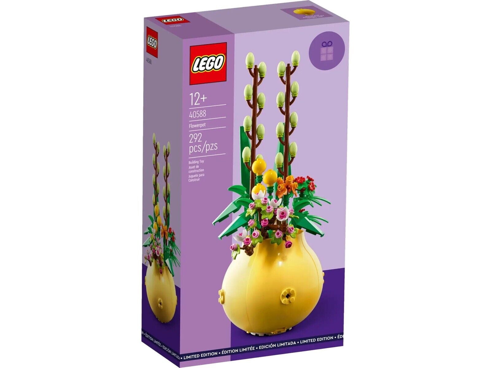LEGO 40588 Botanical Flowerpot Limited Edition 292 Pieces