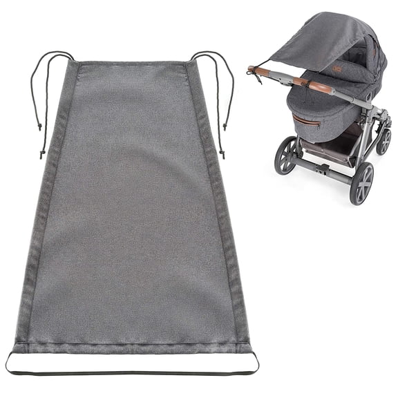 The deluxe universal canopy is suitable for strollers/baby baths, tear resistant