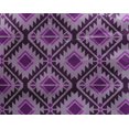thumbnail image 4 of oneOone Georgette Viscose Fabric Geometric Flame Stitch Print Fabric BTY 42 Inch Wide, 4 of 4