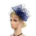 thumbnail image 2 of Couvre-chef Femme Rétro Fête Dîner Couvre-Chef Fleur Chapeau Mariée Couvre-Chef Européen et Américain Fleur, 2 of 4