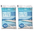 thumbnail image 1 of Aqua Joe Lot de 2 Sel de Spa pour Piscine à Dissolution Rapide de 40 Livres pour Générateurs de Chlore, AJ-PS40, 1 of 5