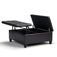 thumbnail image 1 of Allora Storage Coffee Table Ottoman in Tanners Brown, 1 of 9