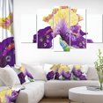 thumbnail image 1 of Iris Bleu Jaune en Fleurs - Impression sur Toile Florale, 1 of 3