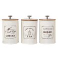 thumbnail image 1 of Siruishop Kitchen Canister Set - Coffee Sugar And Tea Storage Container Jar With Lid, 1 of 8