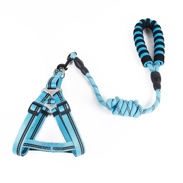 CAROOTU Hands Free Pet Leash for Walking Running Reflective Adjustable Nylon Waist Belt Dog Training Tractions Rope New