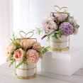 thumbnail image 3 of Xingzhi Simulation Flower Set Elegant Long-lasting Durability Wide Range Of Uses rose blue 1Set, 3 of 6