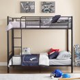 thumbnail image 4 of Twin Metal Mesh Frame Bunk Bed - Black, 4 of 5