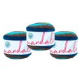 thumbnail image 1 of Lion Brand Yarn Mandala Multicolor Light DK Acrylic 3 Pack Yarn, 1 of 9