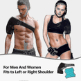 thumbnail image 3 of Shoulder Ice Pack Cold Therapy Rotator Cuff Cold Therapy, Reusable Heated Cooling Compression Wrap, Pain Relief Shoulder Support, 3 of 5