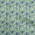 thumbnail image 1 of oneOone Silk Tabby Green Fabric Florals Sewing Craft Projects Fabric Prints By Yard 42 Inch Wide, 1 of 4