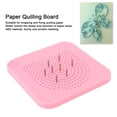 thumbnail image 3 of Paper Quilling Board, ABS Material Craft Tool with 20Pcs Pins Draw Board for Crafts Making, Control Shape and Direction of Paper Strips, Convenient Steel Pins Storage Drawer, 3 of 7