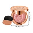 thumbnail image 3 of EGNMCR Soft Light Flower Powder Blusher Matte Soft To Improve The Appearance Lasting Makeup Coloring One Of Multi-purpose Powder Blusher 5g a powders, 3 of 4