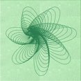 thumbnail image 1 of Ahgly Company Tapis d'Intérieur Lavable en Machine Carré Vert Menthe Transitionnel, 4 Pieds Carré, 1 of 7