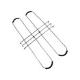 thumbnail image 4 of Headstone Flower Saddle Durable Graves Saddle for Cemetery Farmhouse Outdoor, 4 of 8