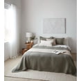 thumbnail image 1 of Bouclair Vert Nash Collection - Ensemble Couvre-Lit 3 Pcs Grand Lit, 1 of 10