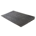 thumbnail image 1 of Silver Spring 3" Maximum Riser, Solid Rubber 3 Channel Threshold Ramp, Black, 1 of 7