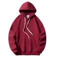 thumbnail image 2 of RKSTN Chandail à Capuche pour Hommes Mode Automne Chandail en Molleton Doux Décontracté à Capuche Col Rond Manches Longues Chandail Chandails en Molleton Blouse Chandail en Molleton pour Hommes, 2 of 5