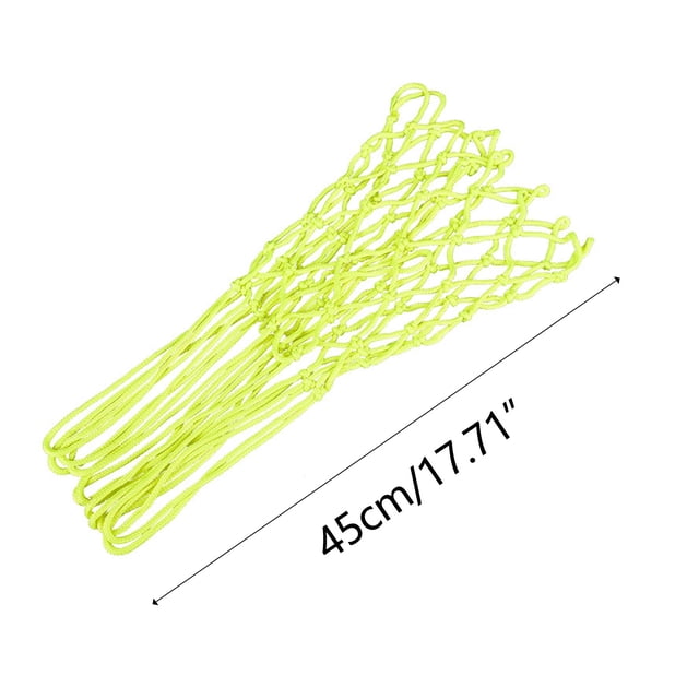 Agiferg Outdoor Luminous Basketball Net Basketball Stand Replacement Net Night Basketball Sports