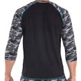 thumbnail image 2 of Papi T-shirt de Baseball en Jersey Slub pour Homme - 627113, 2 of 2