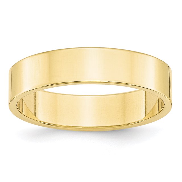 10KY 5mm LTW Flat Band Size 12.5 Size 12.5