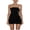 Black, variant on Opperiaya Women's Tube Top Dress Sleeveless Strapless Bow Front Solid Color Bodycon Mini Dress Party Gown