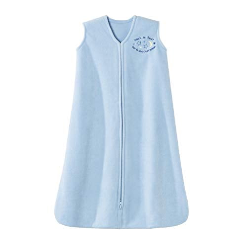 HALO 924 SleepSack Micro-Fleece Wearable Blanket Large Light Blue