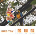 thumbnail image 4 of CUITING Toy Bird Toys Swing Foraging Chew Parakeet Parrot Tearing Delicate Wooden, 4 of 6