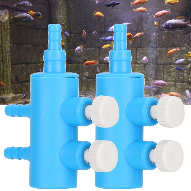 Tbest Oxygen Pump Adapter, Air Pipe Fish Tank Air Splitter, For Aquarium