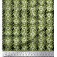 thumbnail image 1 of Soimoi Rayon Crepe Fabric Geometric Block Printed Craft Fabric by The Yard 46 Inch Wide, 1 of 3