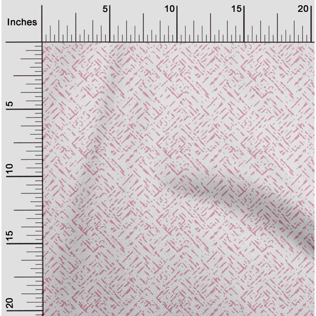 oneOone Viscose Jersey Pink Fabric Abstract Small Sewing Craft Projects Fabric Prints By Yard 60 Inch Wide
