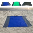 thumbnail image 1 of Sentmoon Couverture de Pique-Nique Polyester Tapis de Pique-Nique Extérieur Couverture Nature Activités Camping Plage Imperméable Protection contre les Liquides Couverture de Sol Entretien Facile Pliable Portable Lavable Pelouse Familiale, 1 of 7