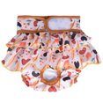 thumbnail image 1 of Washable Dog Diapers, Highly Absorbent Dog Diapers for Female Dogs, Dog Dresses for Dogs in Heat, Period, Incontinence, or Excitable Urination (X-Small, Mushroom, 1 of 9