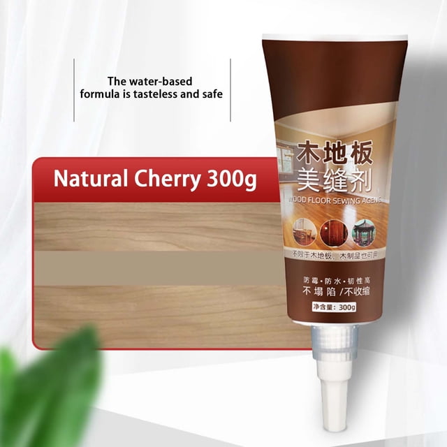 RKSTN Seaming agent Wooden Floor Gaps Filler For Beautiful Stitching Wooden Floor Seam Sealant Used To Fills Gaps And Maintain Consistent Color The Ground 300g