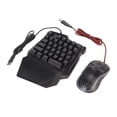 thumbnail image 1 of Keyboard Converter Combo,Keyboard Converter Set Silent Gaming Keyboardand Mouse Converter Wired Gaming Keyboardand Mouse Converter Versatile Functionality, 1 of 9