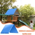 thumbnail image 4 of Bâche de Remplacement pour Balançoire, 52 Pouces X 90 Pouces Toile de Remplacement pour Terrain de Jeu - Pare-Soleil Imperméable pour Balançoire Extérieure pour Enfants - Bâche de Toit Résistante aux UV et à la Protection Solaire pour Ensembles de Balançoires, Glissades et Structures de Jeu, 4 of 5