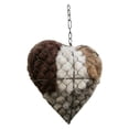thumbnail image 1 of Handmade Fiber Bird Nesting Heart, Hummingbird Nesting Material,1 Refillable Heart Shape Hummingbird Nesting, Winter Fowl Gifts Animal Hummingbirds Lovers Home Garden Yard, 1 of 8