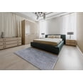 thumbnail image 4 of Ahgly Company Indoor Rectangle Mid-Century Modern Dark Gray Oriental Area Rugs, 4' x 6', 4 of 6