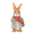 thumbnail image 1 of jinwen Statue d'Animal Figurines Miniatures Décoratives pour Maison de Poupée Terrarium Extérieur Sac Lapin, 1 of 9