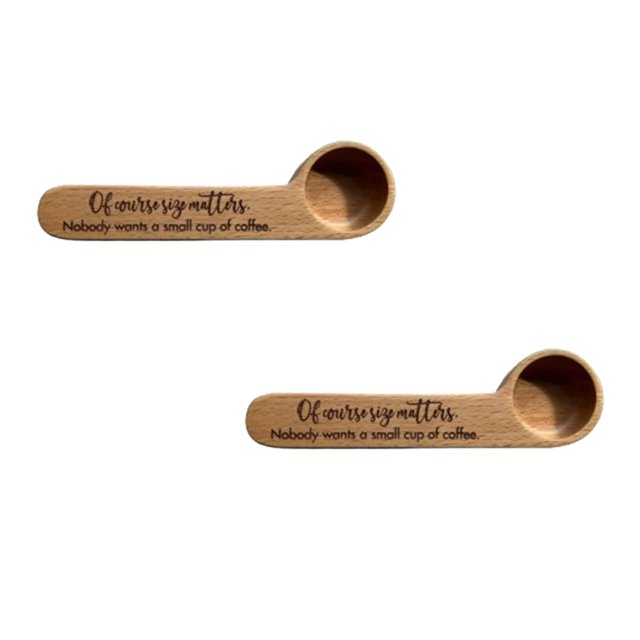 Coffee Scoop | Unique Bag Clip For Coffee Lovers Wooden Coffee Scoop And Bag Clip Coffee Measuring Scoop Hanging Rack Coffee Scoop Clip Funny Wooden Coffee Measuring Scoop
