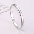 thumbnail image 1 of Women 2mm Thin Rings Stainless Steel Minimalist Ring Set Elegant Party Tail Ring, 1 of 5