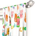 thumbnail image 3 of Cocomelon Animaux  Rideaux Opaque pour la Chambre, Lot de 2, 3 of 3