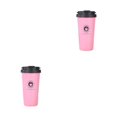 thumbnail image 3 of kurtrusly Reusable Thermal Cup Eco-Conscious Choice For Better Tomorrow Convenient pink 500ml 2Set, 3 of 6