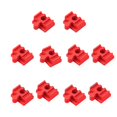 thumbnail image 3 of Shengyu 10Pcs Wood Train Track Adapter for Set Toy Kits Building Stem Building Games Red, 3 of 6