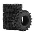 thumbnail image 2 of TISHITA 4 Pcs Pneus de Crawler Pièces 1/18 Pneus de Voiture RC pour Jouets Télécommandés TRX4M, 2 of 8