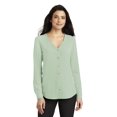 thumbnail image 1 of Port Authority Women's Long Sleeve Button-Front Blouse, 1 of 1