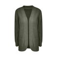 thumbnail image 3 of XZNGL Womens Long-Sleeved Cardigan Sweater Coat with Pockets, 3 of 5