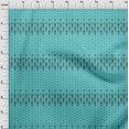 thumbnail image 3 of oneOone Tissu Georgette Viscose Rayé & Paisley Ikat Imprimé au Mètre 42 Pouces de Large, 3 of 4
