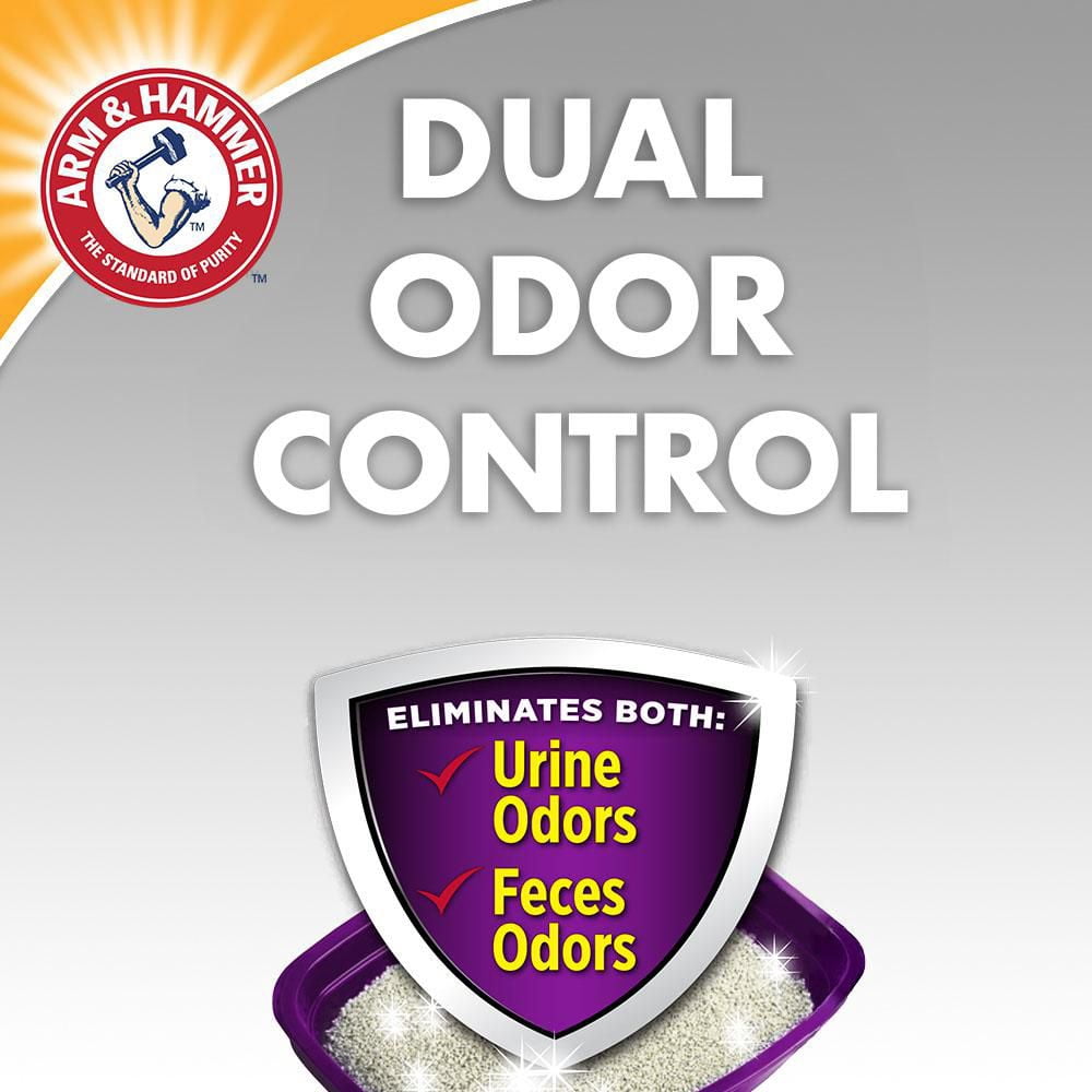 Arm & Hammer Double Duty Advanced Odour Control Clumping Cat Litter, 18 kg