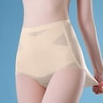 thumbnail image 2 of WILLBEST Culotte Taille Haute pour Femmes Confortable en Soie Glacée Contrôle Abdominal Post-Partum, 2 of 7